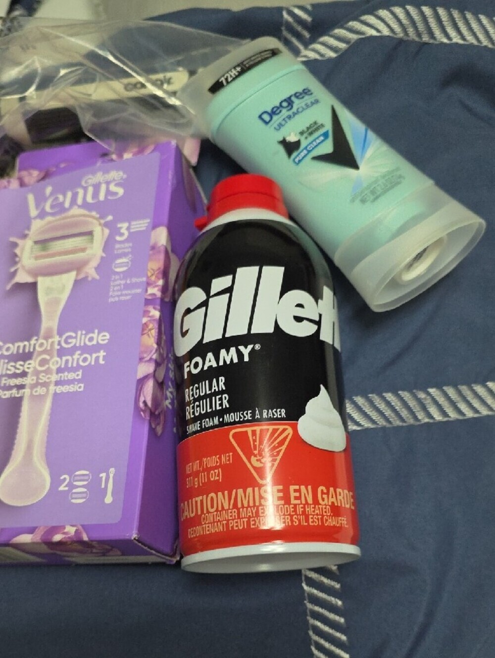 Gillette and Conair Home Party Grooming Bundle - Orange, Purple, Blue (Lot Of 7) - Picture 3 of 11
